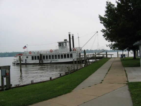 Lantern Queen replica of Mississippi riverboat at Havre de Grace, Maryland