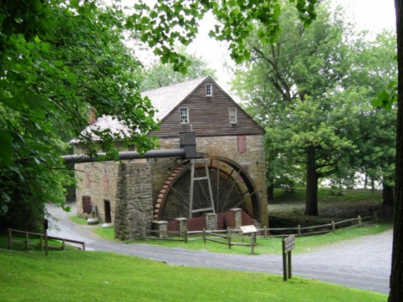 Rock Run Grist Mill in Susquehanna State Park near Havre de Grace